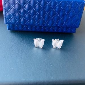Brand new 925 Silver butterfly Studs